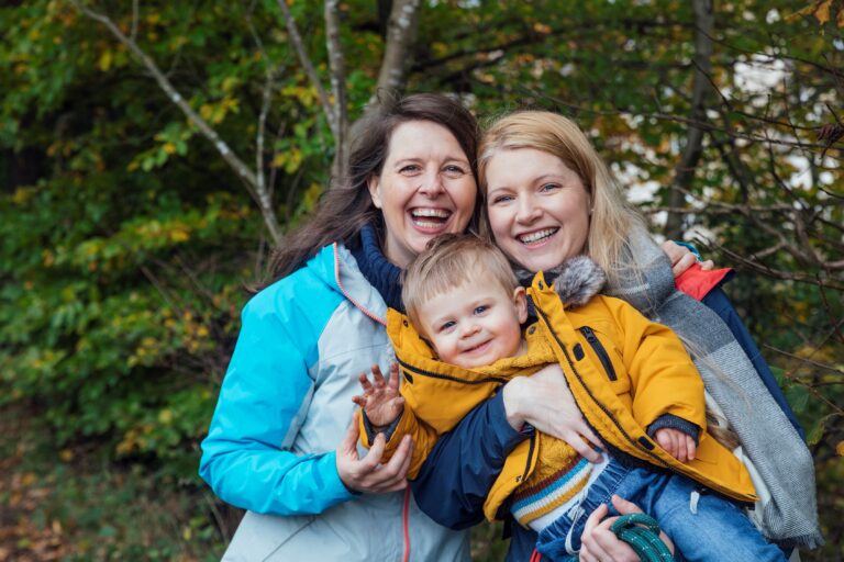 Plymouth Fostering Carers Holding Boy